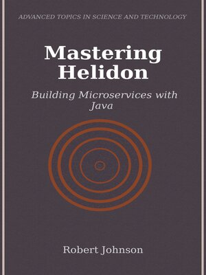 cover image of Mastering Helidon